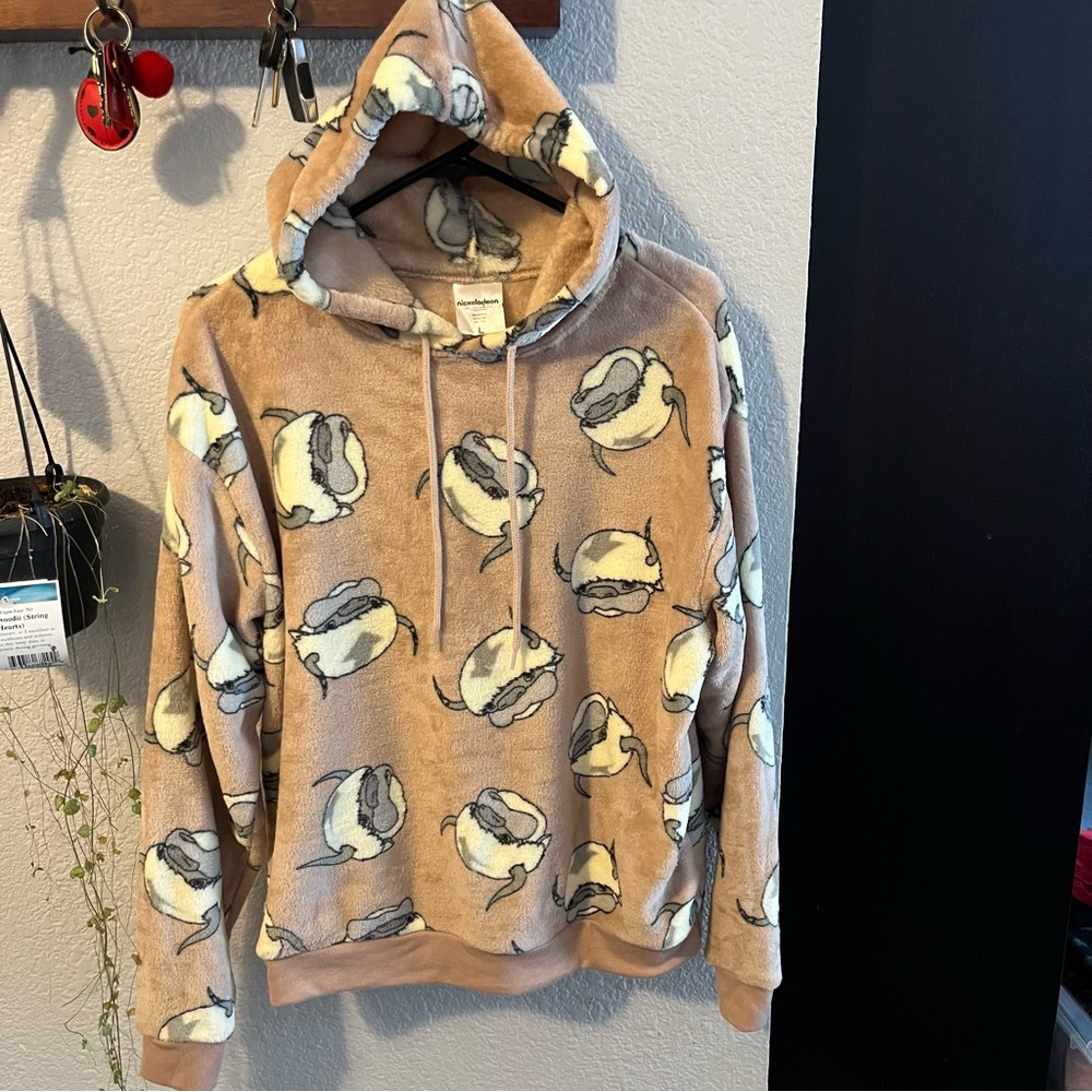 Appa Nickelodeon Tan Hoodie super cozy
